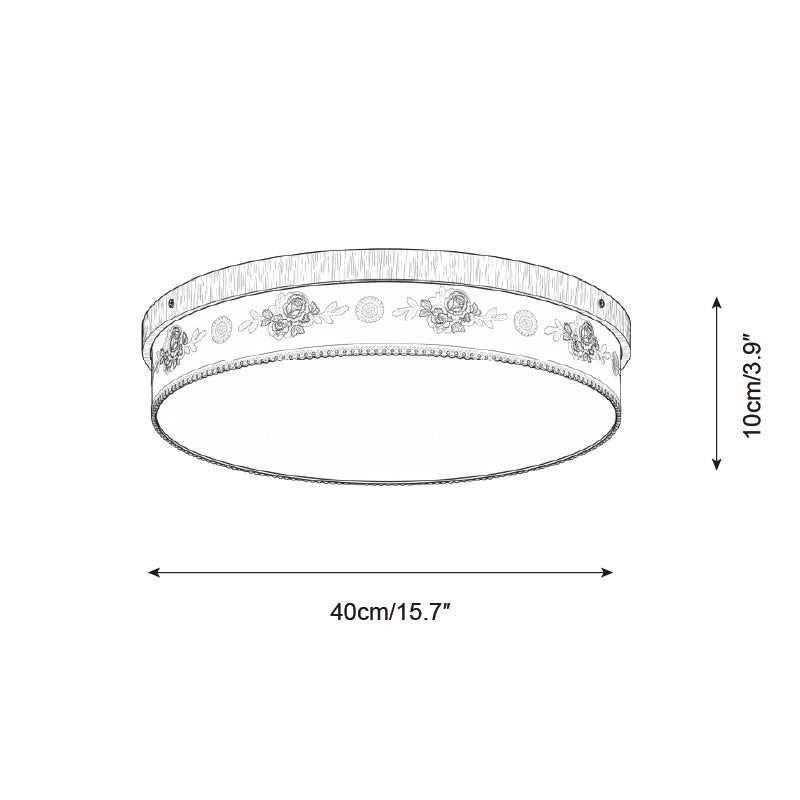 Plafondlamp Rosamonde