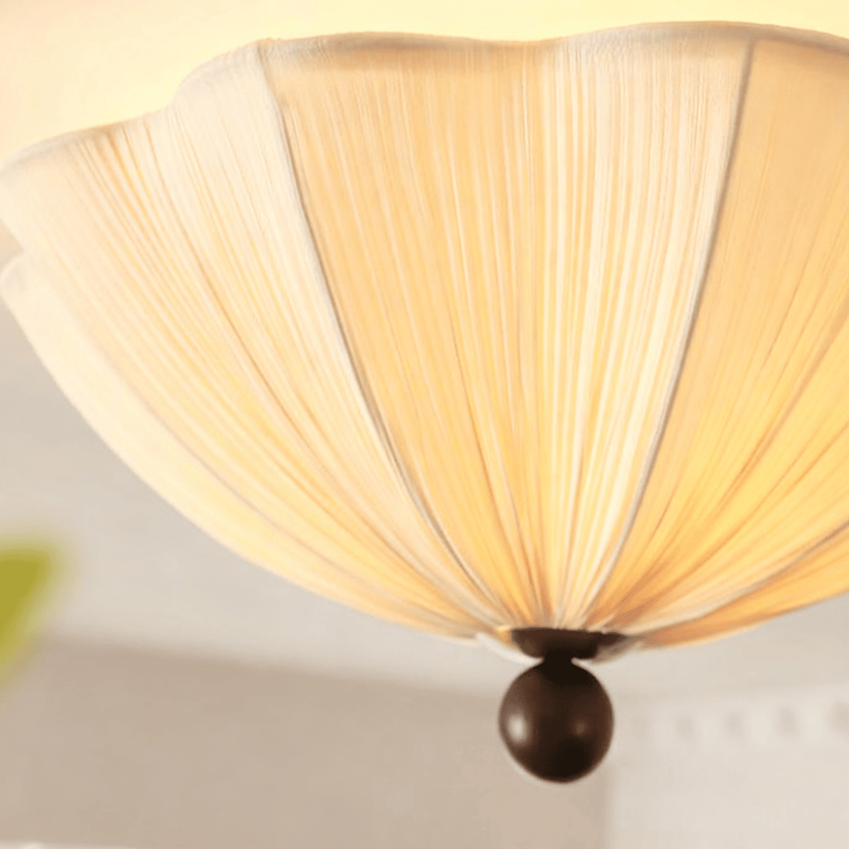 Smod plafondlamp met stoffen kap