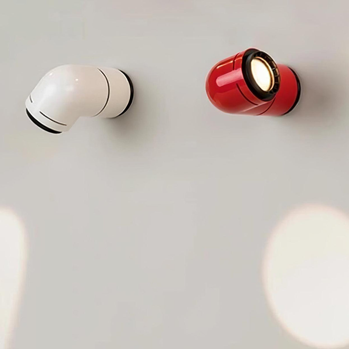 Sixu Moderne minimalistische unieke wandlamp in rood