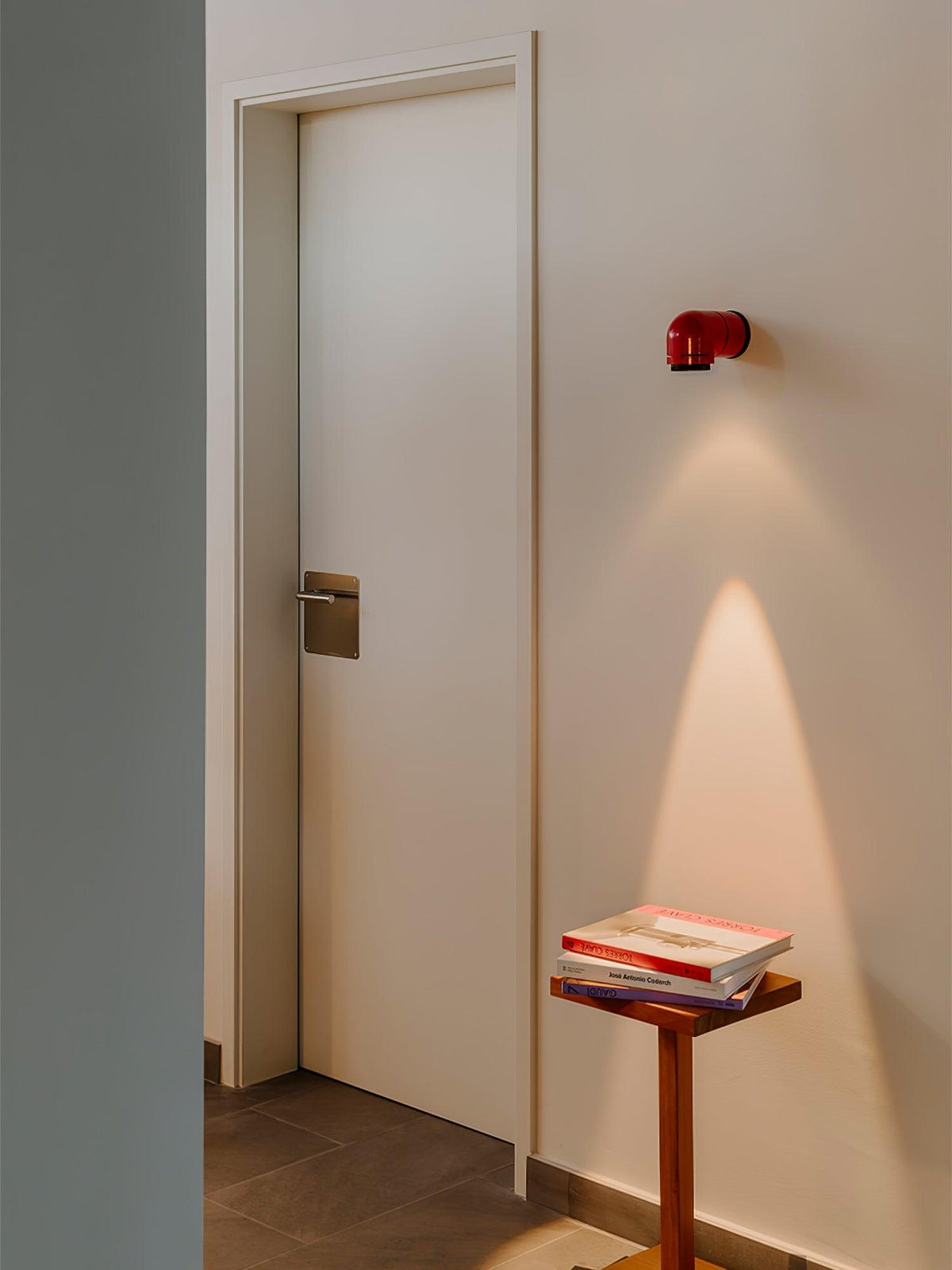 Sixu Moderne minimalistische unieke wandlamp in rood