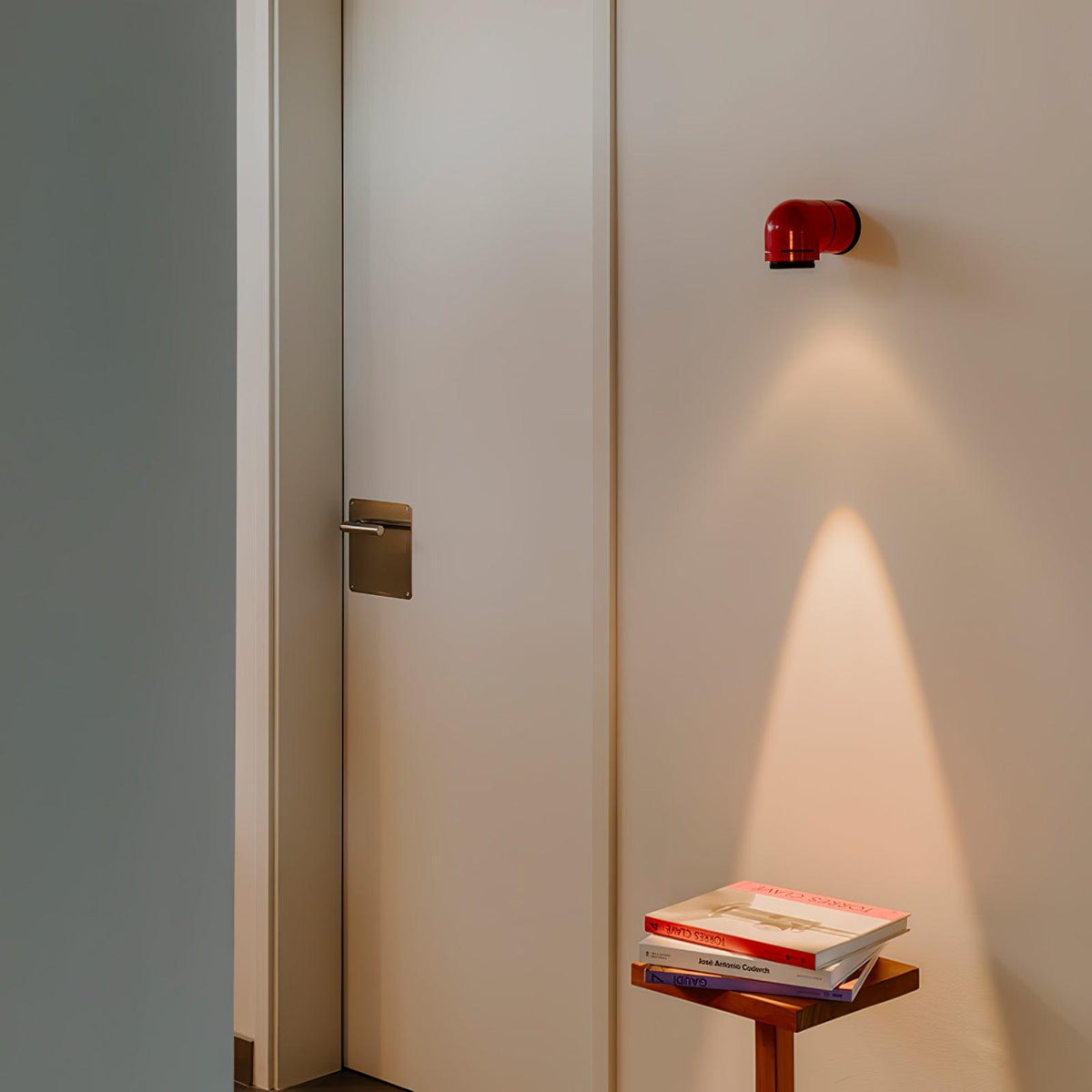 Sixu Moderne minimalistische unieke wandlamp in rood