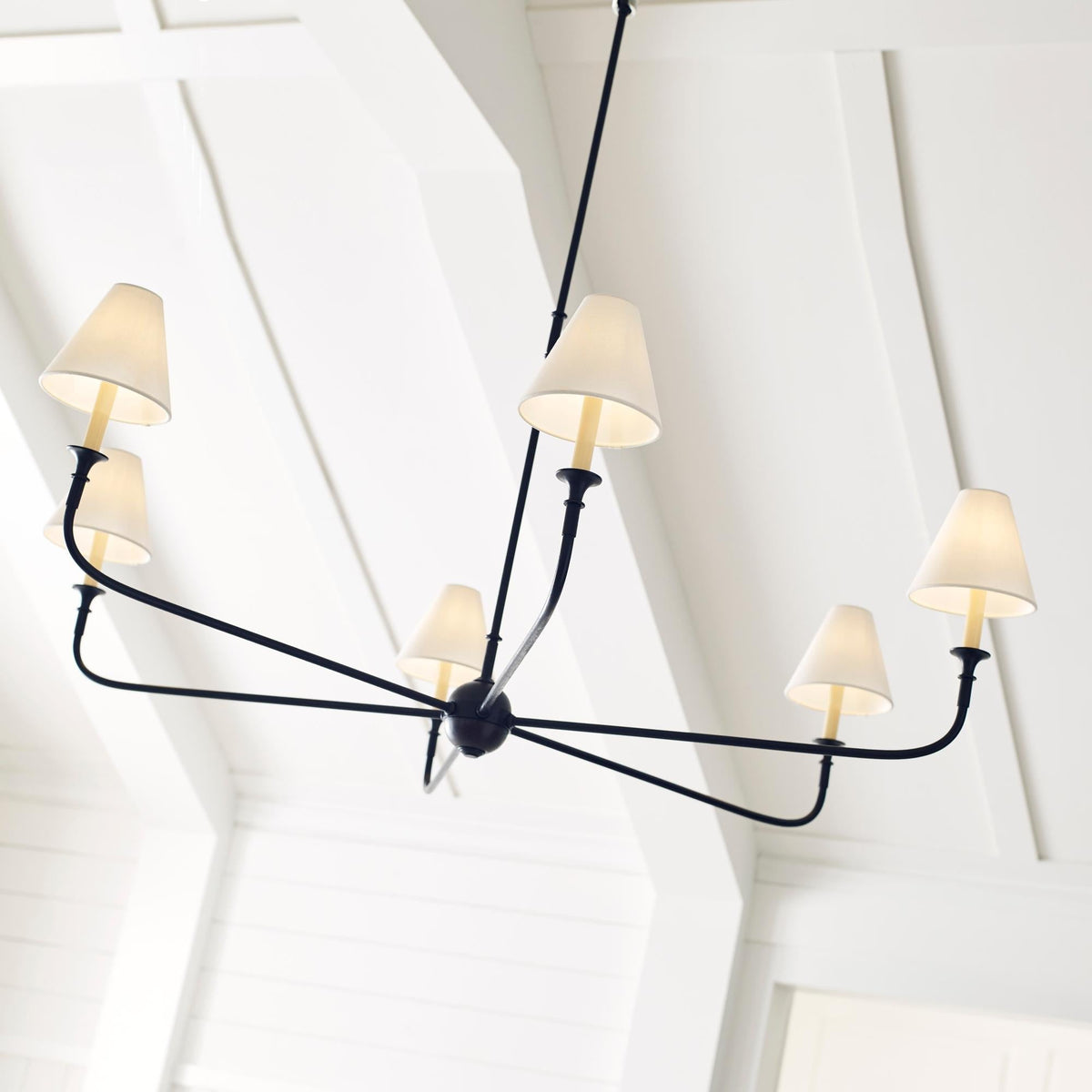 Arthaila Vintage Industrial Grote Stoffen Kroonluchter