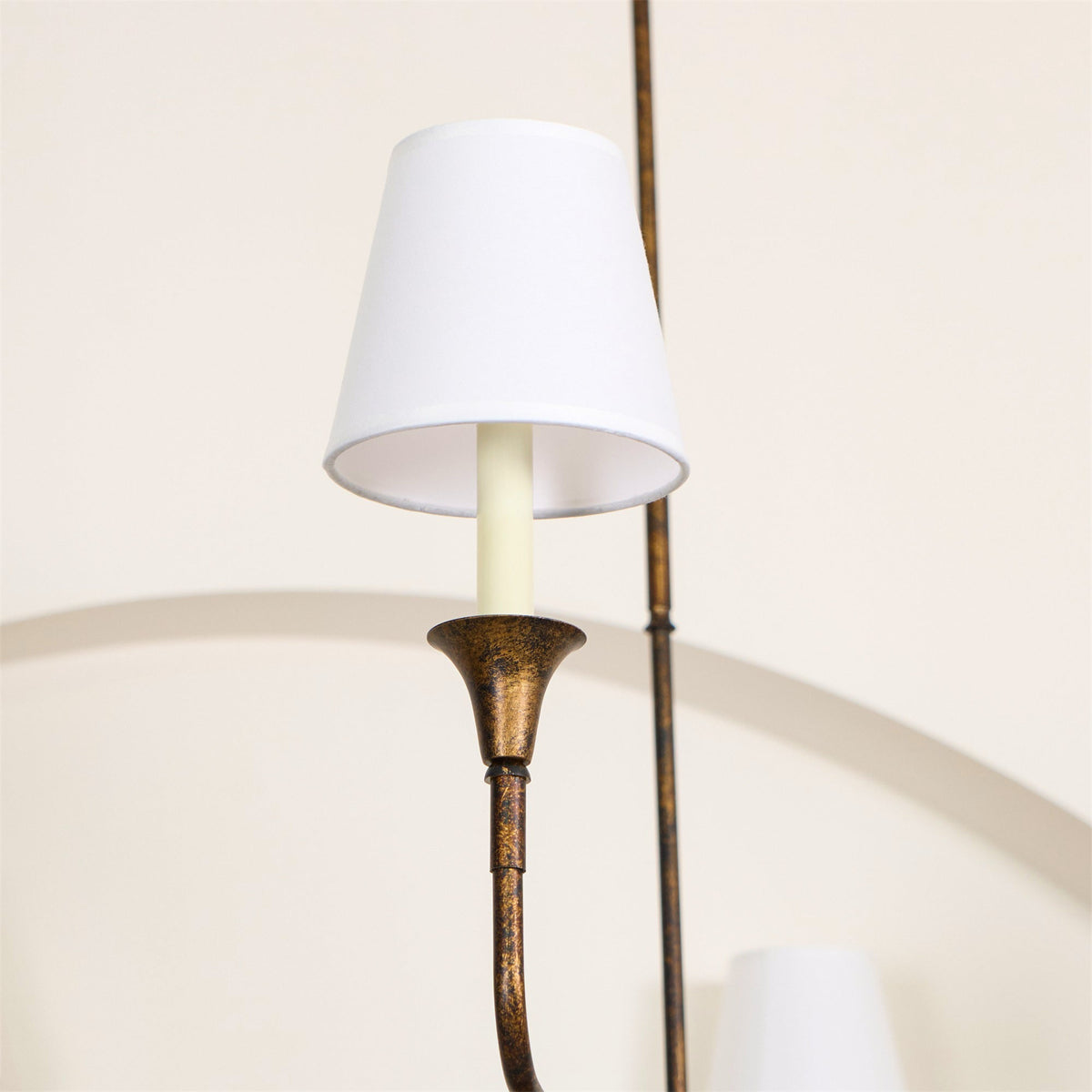 Arthaila Vintage Industrial Grote Stoffen Kroonluchter