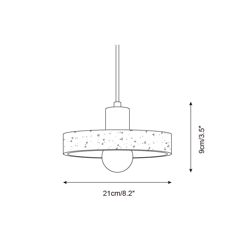 Caven hanglamp travertin Cluster