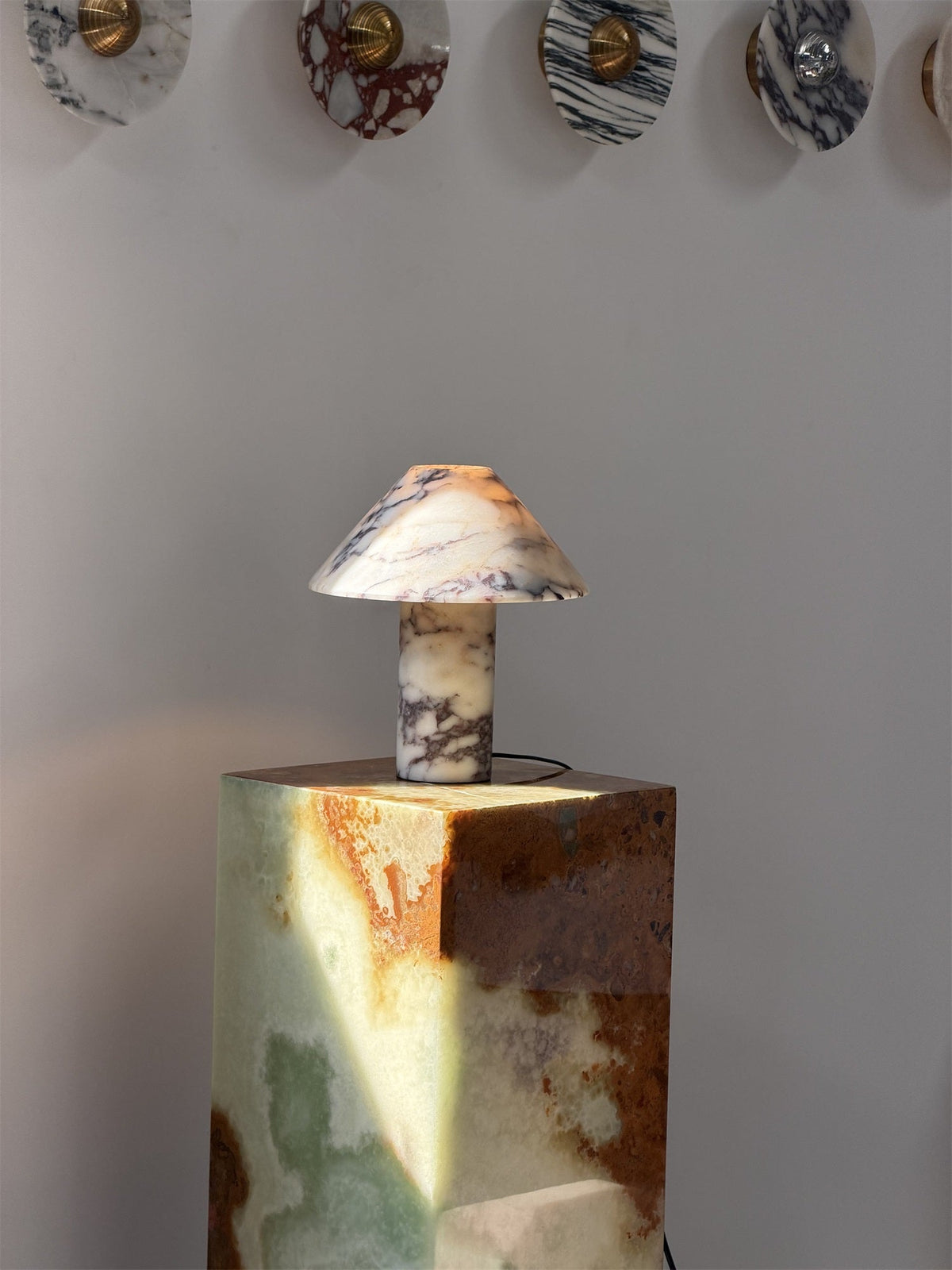 Pillar Stone tafellamp