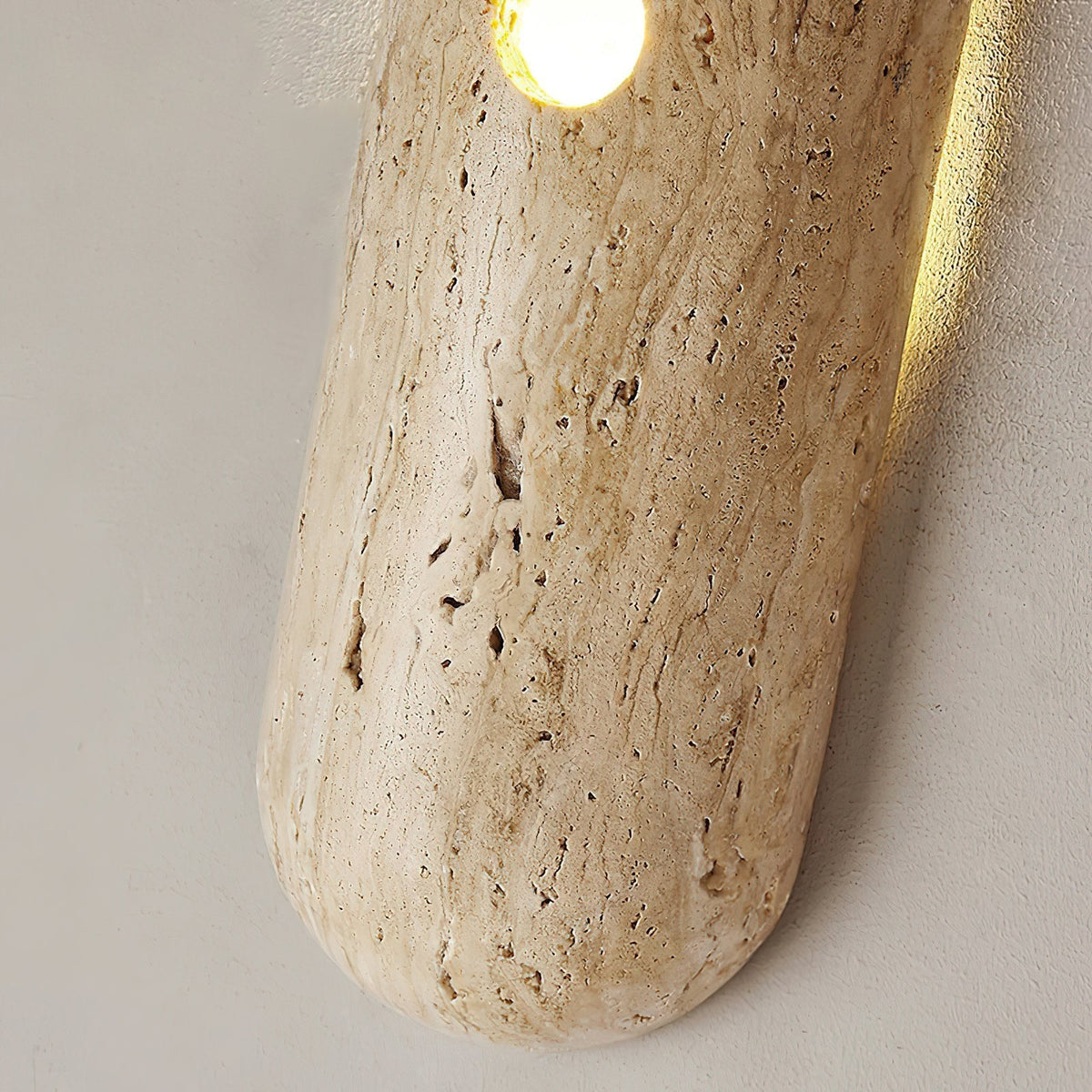 Olnorila travertin wandlamp