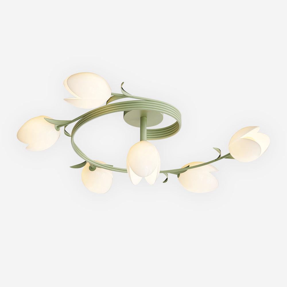 Lumuel 6-Light Tulip plafondlamp