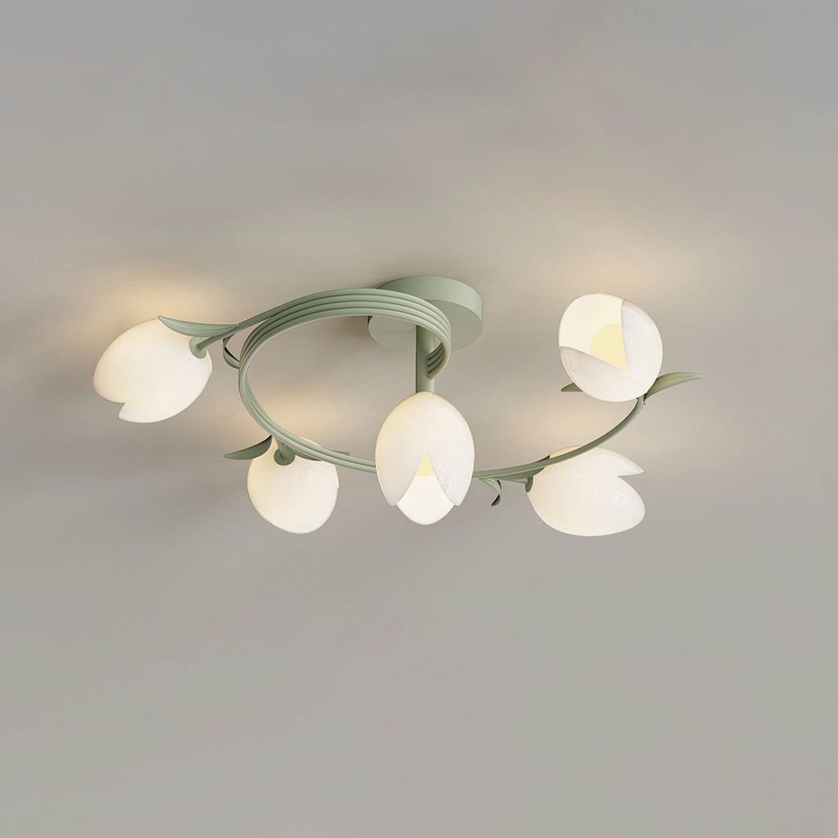 Lumuel 6-Light Tulip plafondlamp