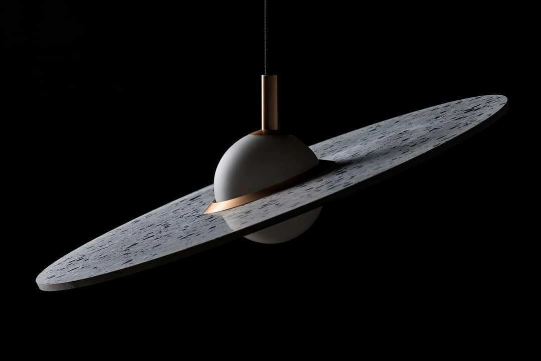Elaiira hanglamp Planet voor woonkamer