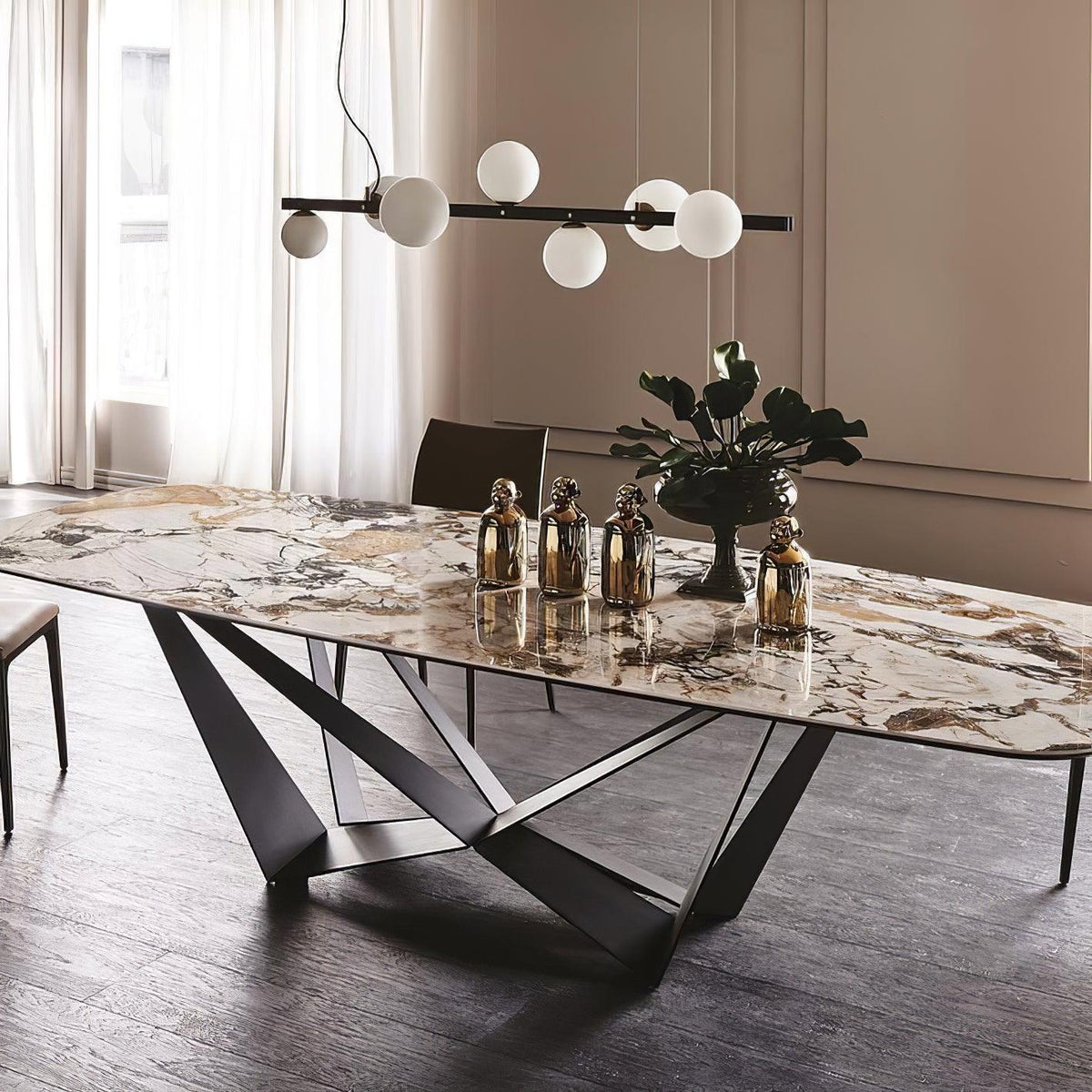 Eireraine Moderne hanglamp van glas