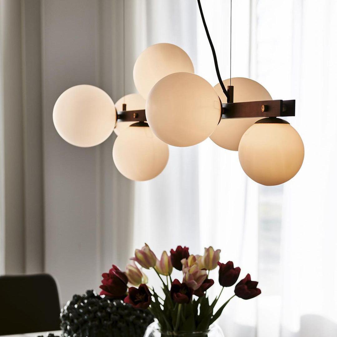Eireraine Moderne hanglamp van glas