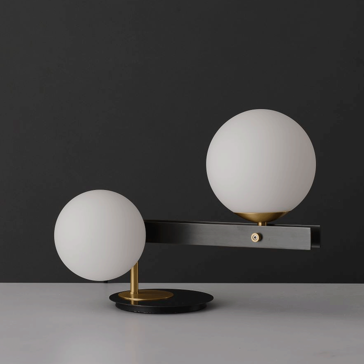 Veloella moderne tafellamp van glas