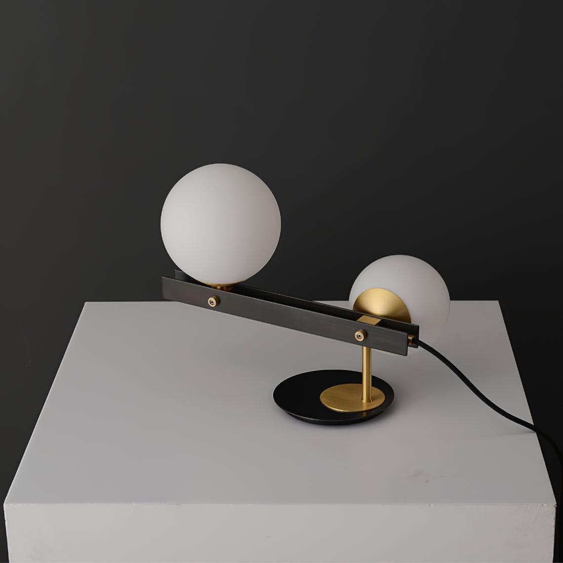 Veloella moderne tafellamp van glas