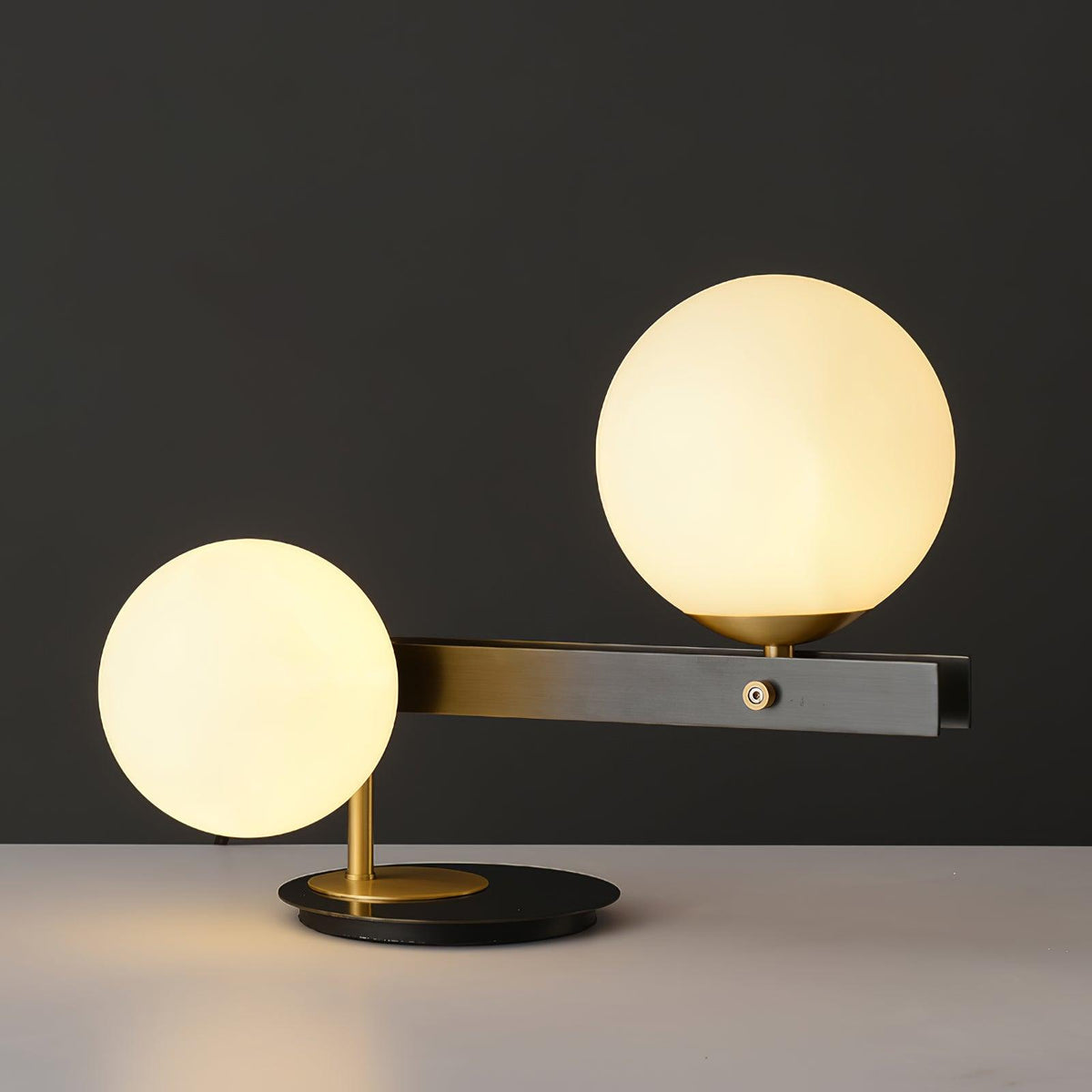 Veloella moderne tafellamp van glas