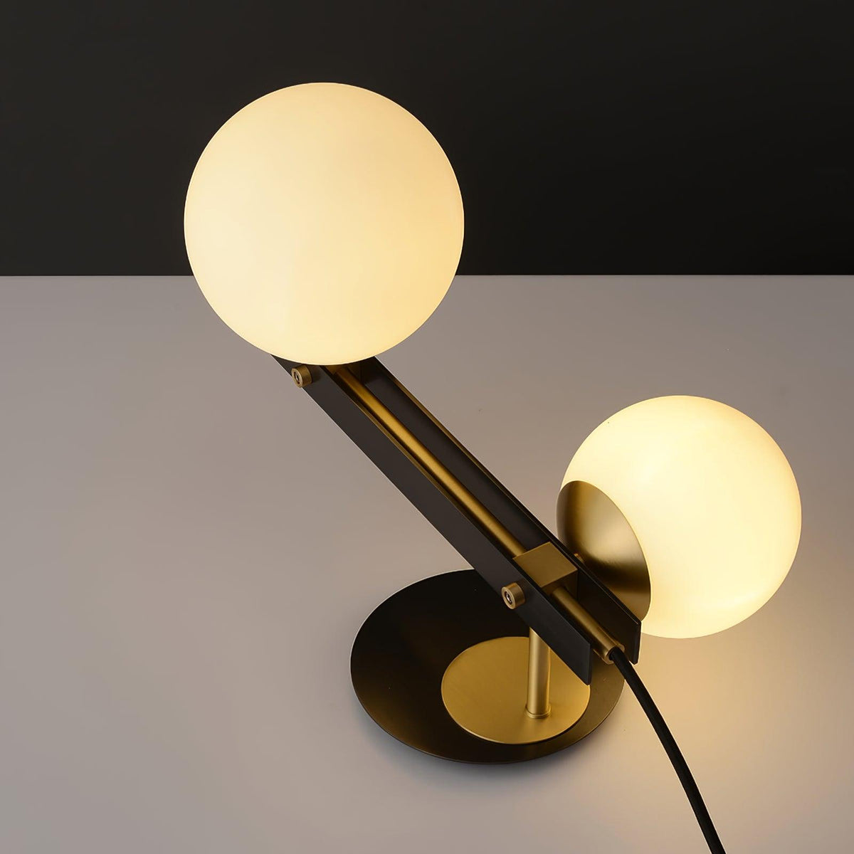 Veloella moderne tafellamp van glas