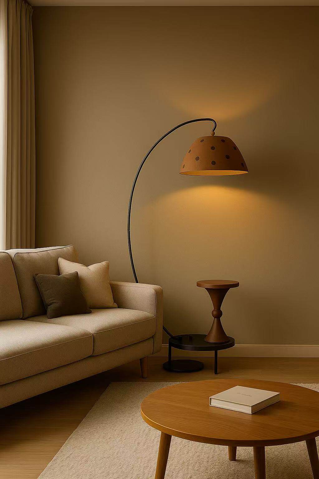 Virelle Speelse Arc vloerlamp