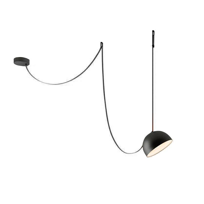 Elarok Moderne minimalistische combinatie hanglamp van leer