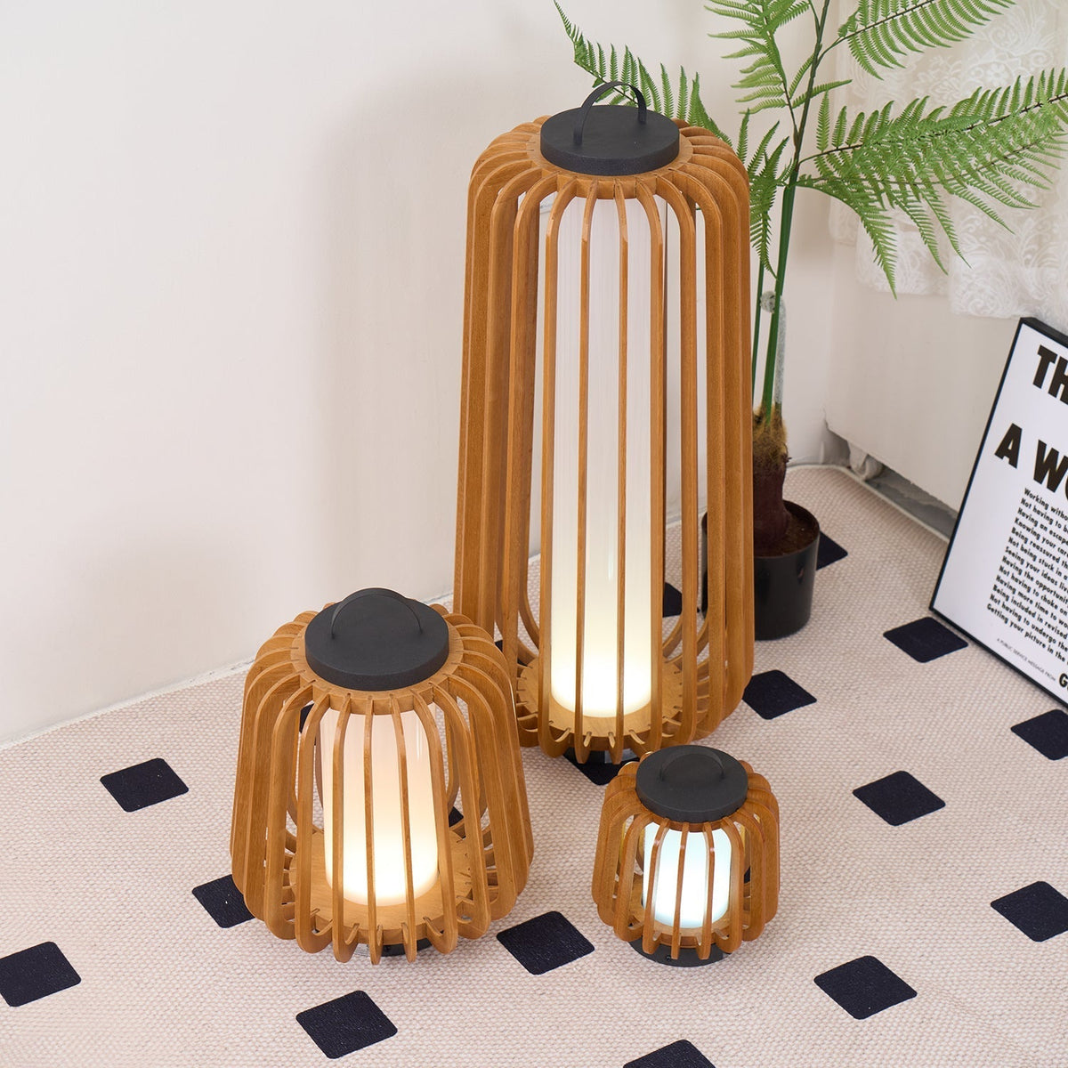 Irina Premium Art Draagbare Lantaarn Buitenverlichting