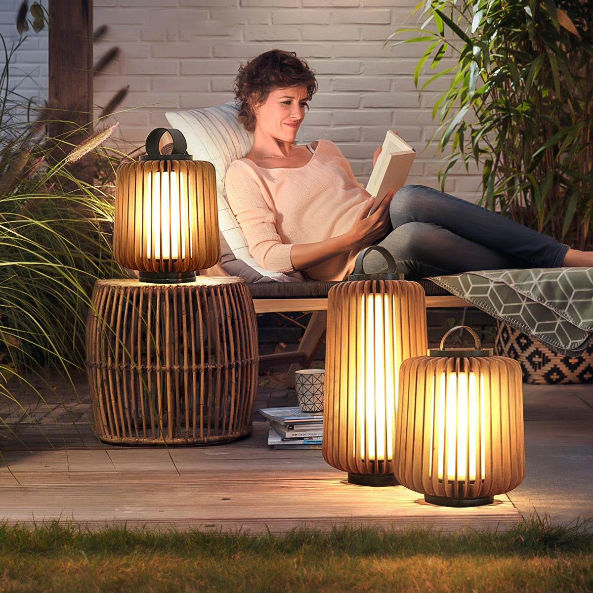 Irina Premium Art Draagbare Lantaarn Buitenverlichting