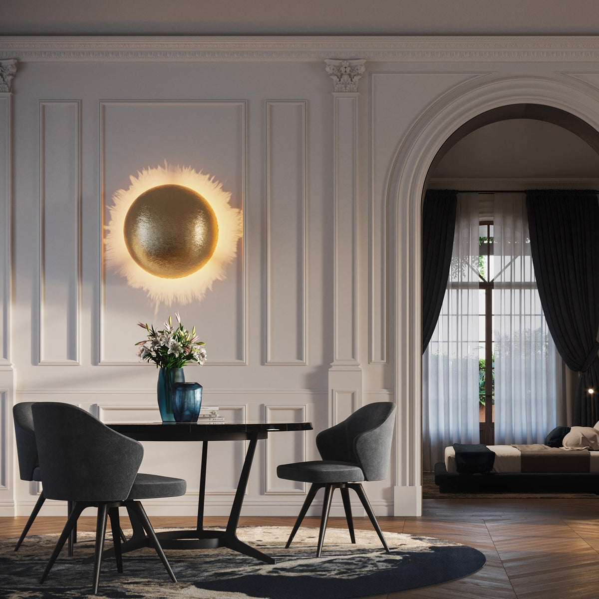 Ciroiella eigentijdse wandlamp