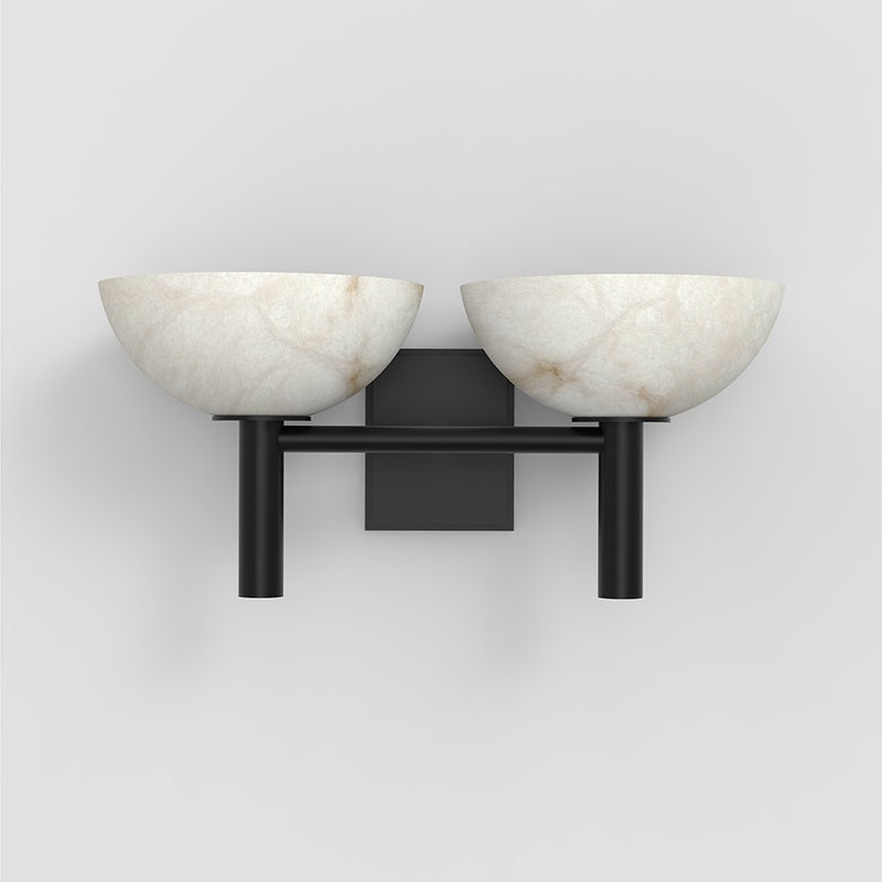 Avenenaria wandlamp met albasten kap