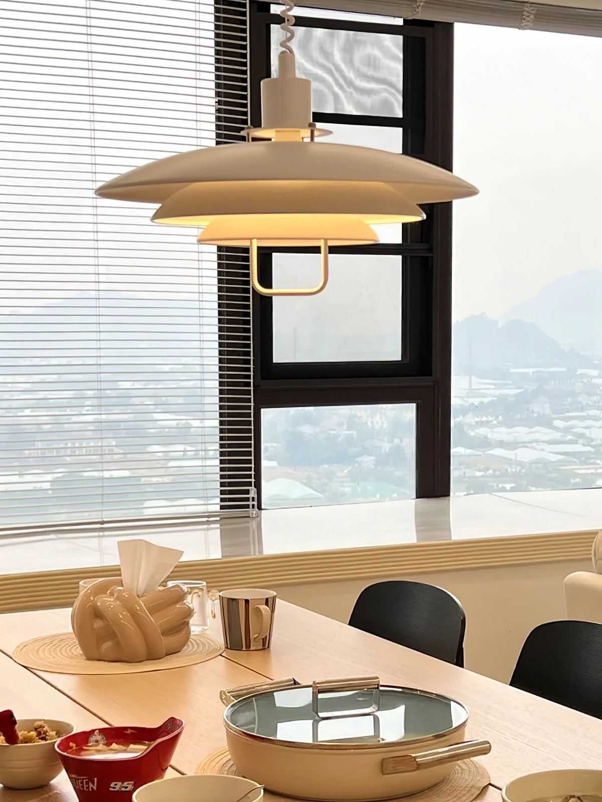 Divor Aluminium glamoureus hanglamp