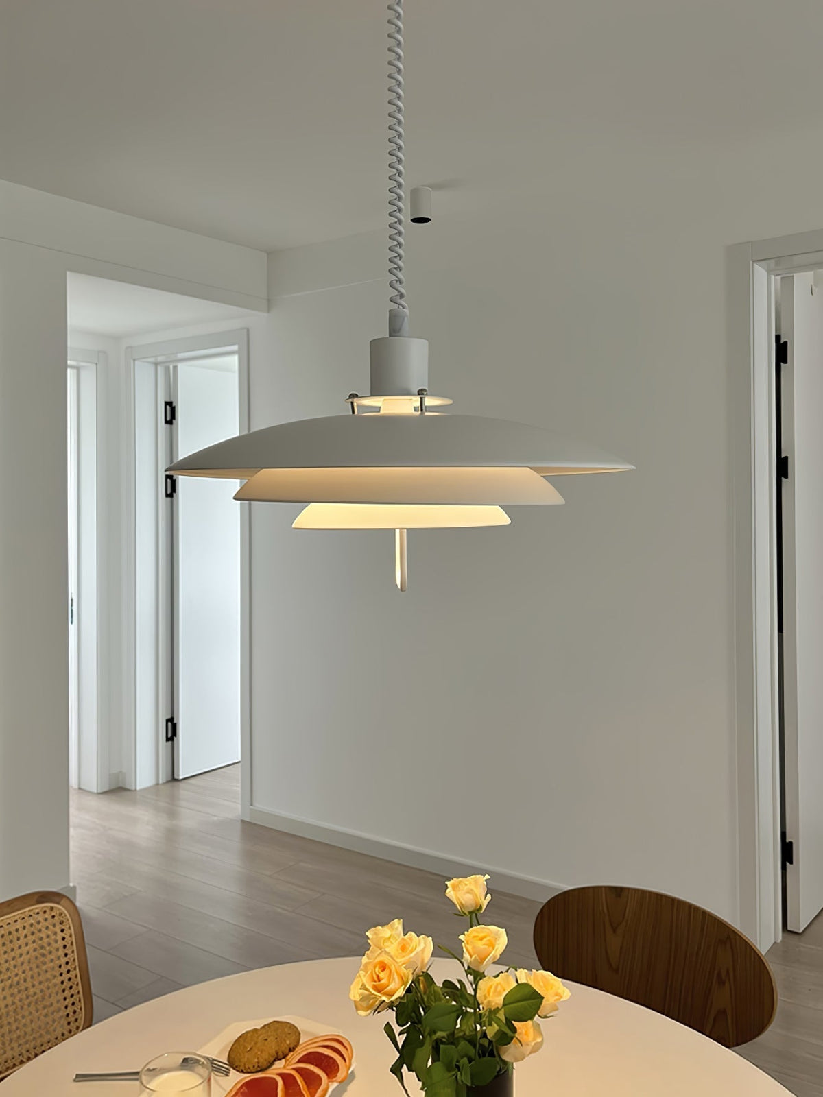 Divor Aluminium glamoureus hanglamp