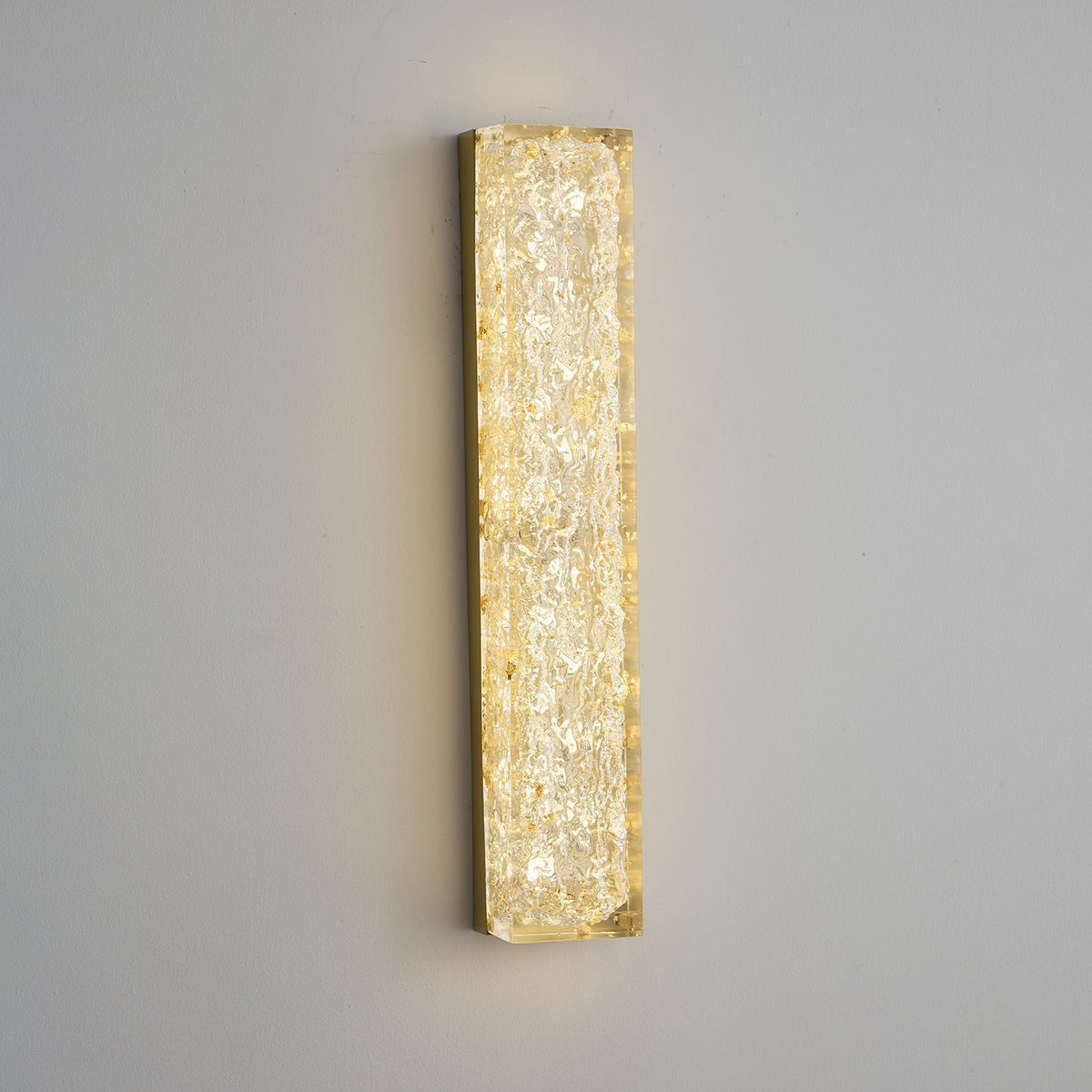 Mavi Prismatische rechthoekige hars wandlamp