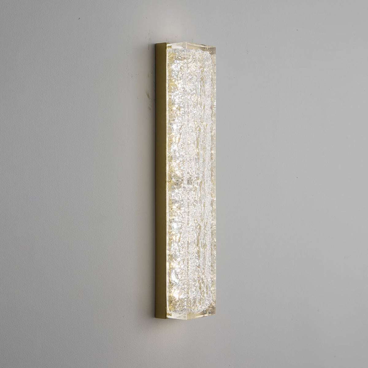 Mavi Prismatische rechthoekige hars wandlamp