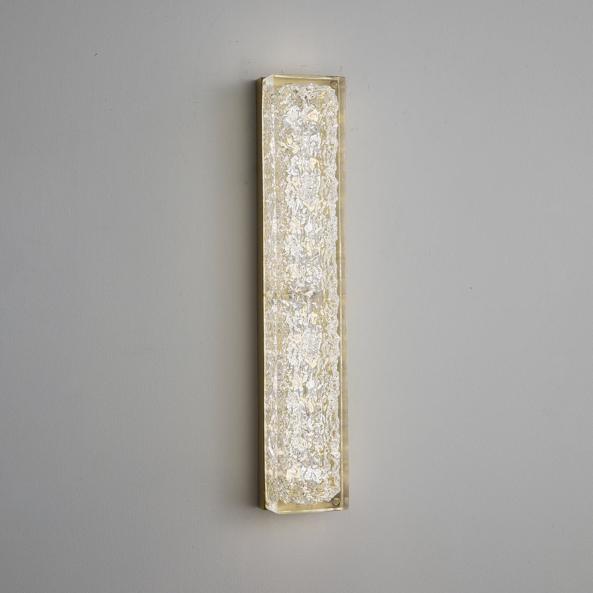 Mavi Prismatische rechthoekige hars wandlamp