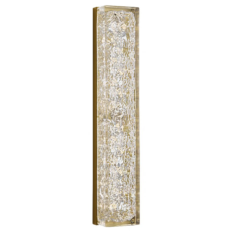 Mavi Prismatische rechthoekige hars wandlamp