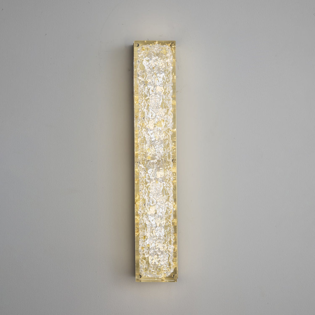 Mavi Prismatische rechthoekige hars wandlamp