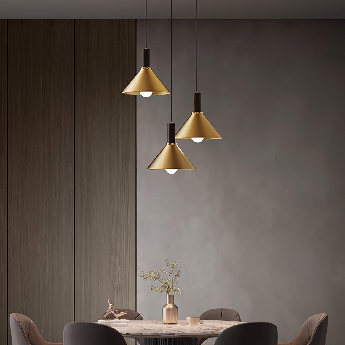 Casalelia hanglamp van messing