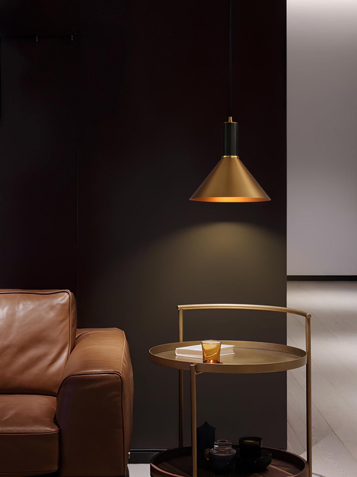 Casalelia hanglamp van messing