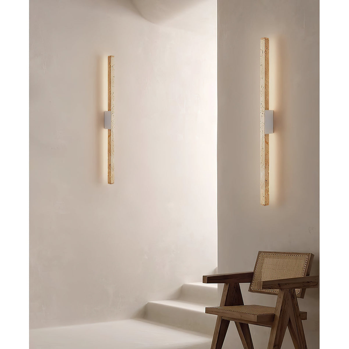 Vivyna travertin wandlamp