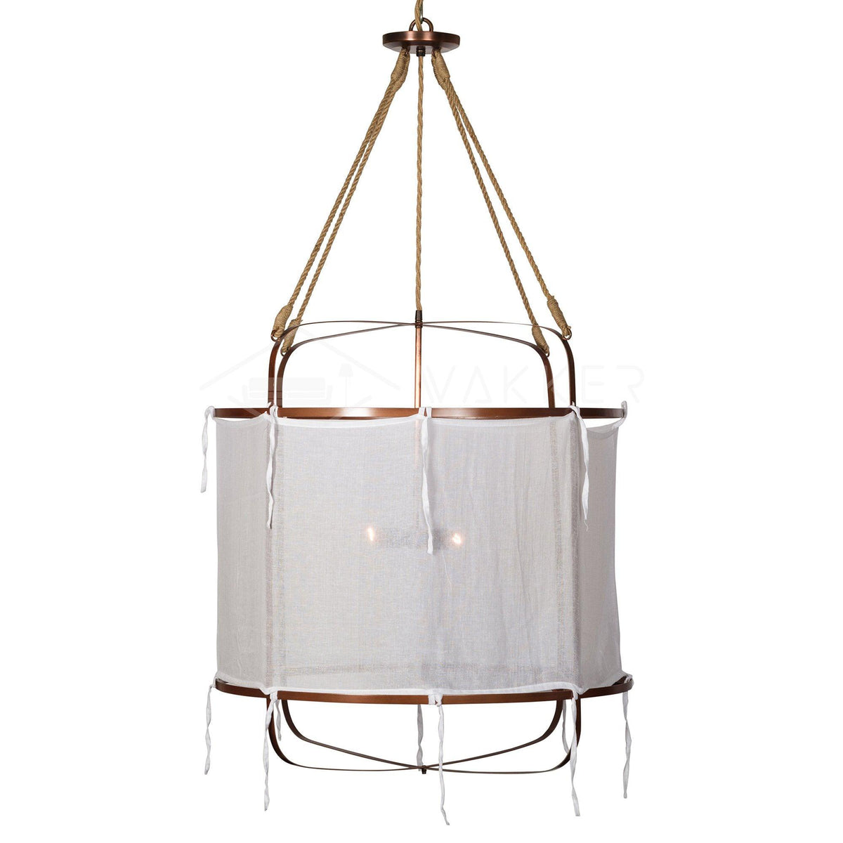 Lininora linnen bohemian hanglamp