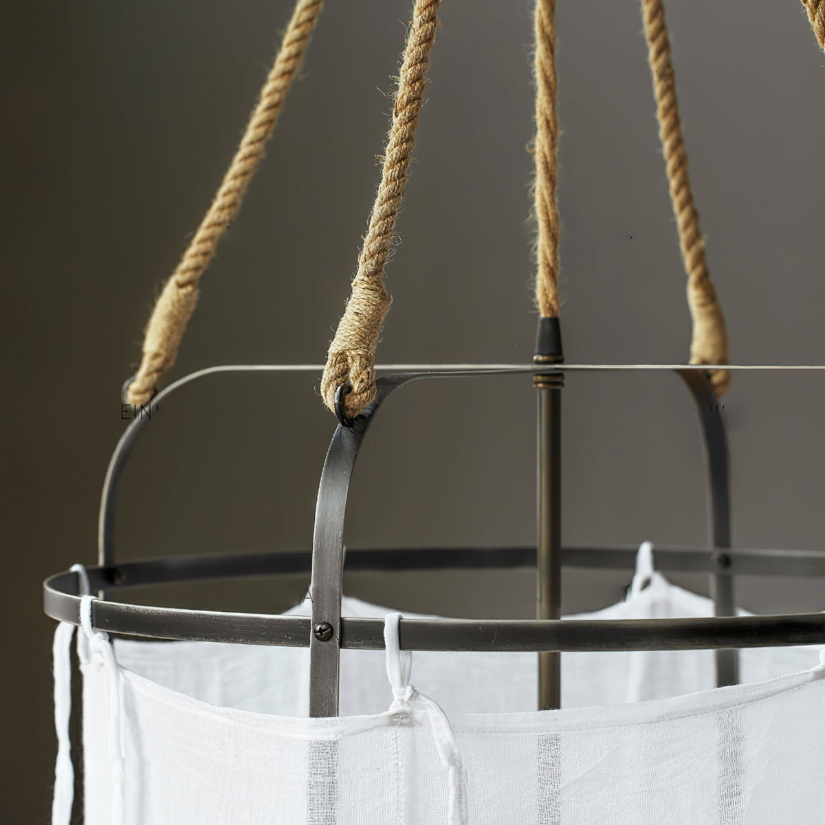 Lininora linnen bohemian hanglamp