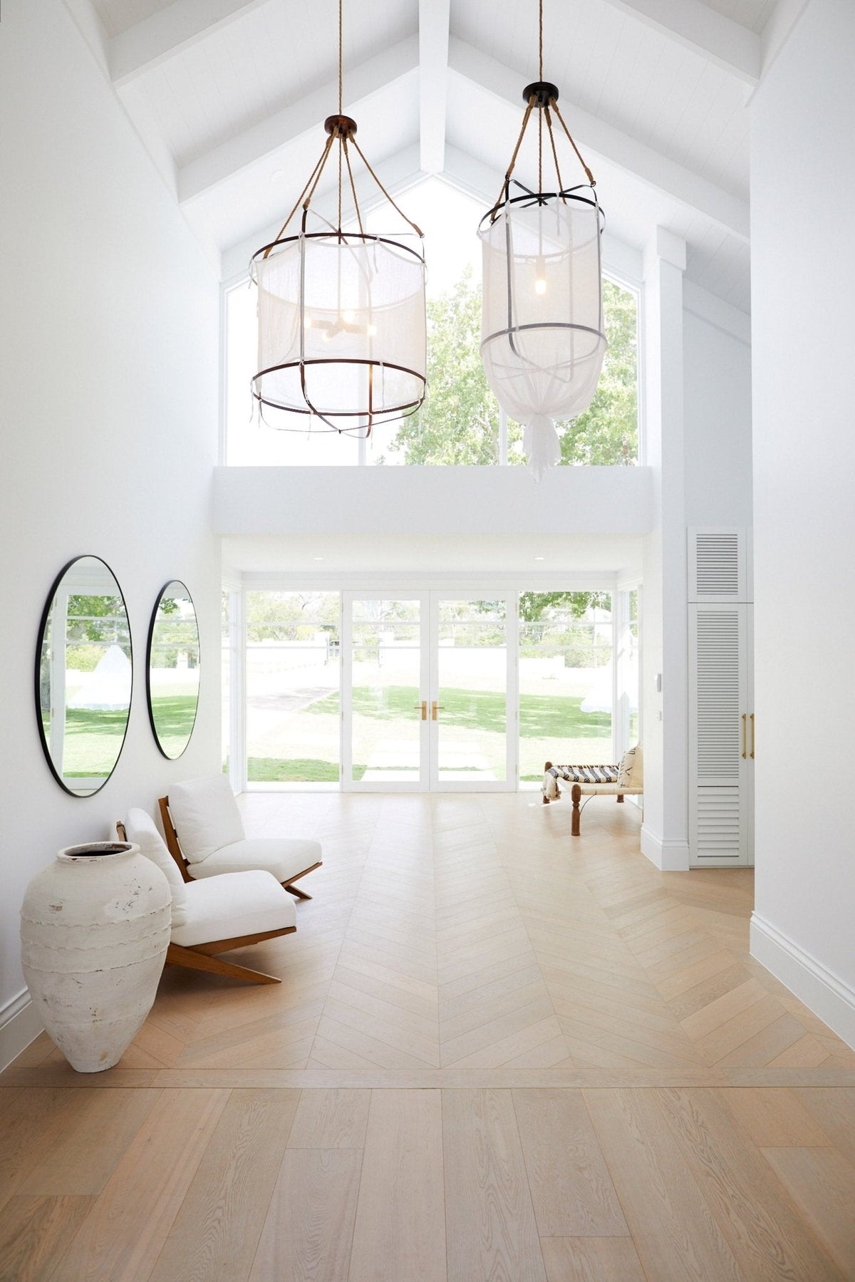 Lininora linnen bohemian hanglamp