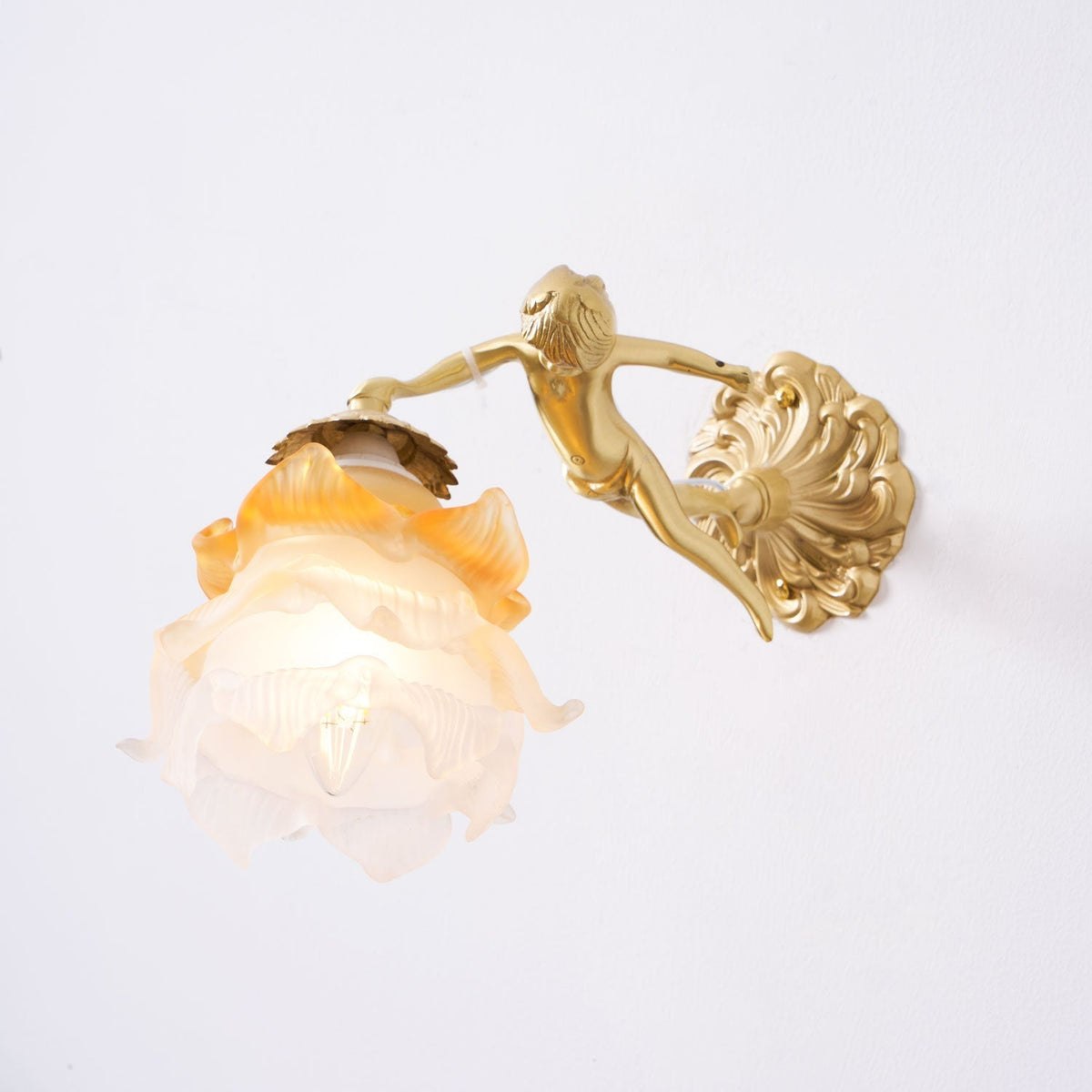 Bex Flying Angel wandlamp van glas