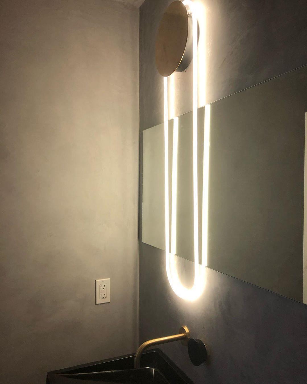 Lalem Acryl Minimalistische wandlamp
