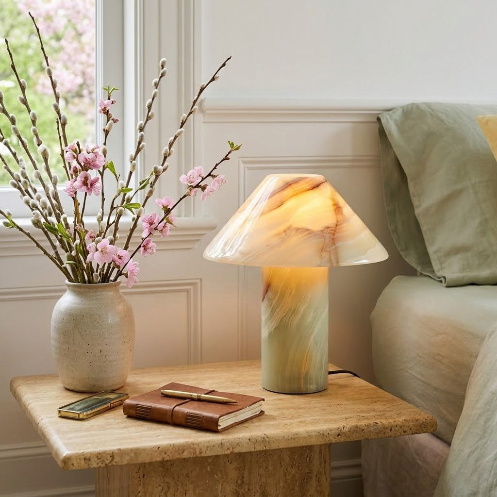 Pillar Stone tafellamp