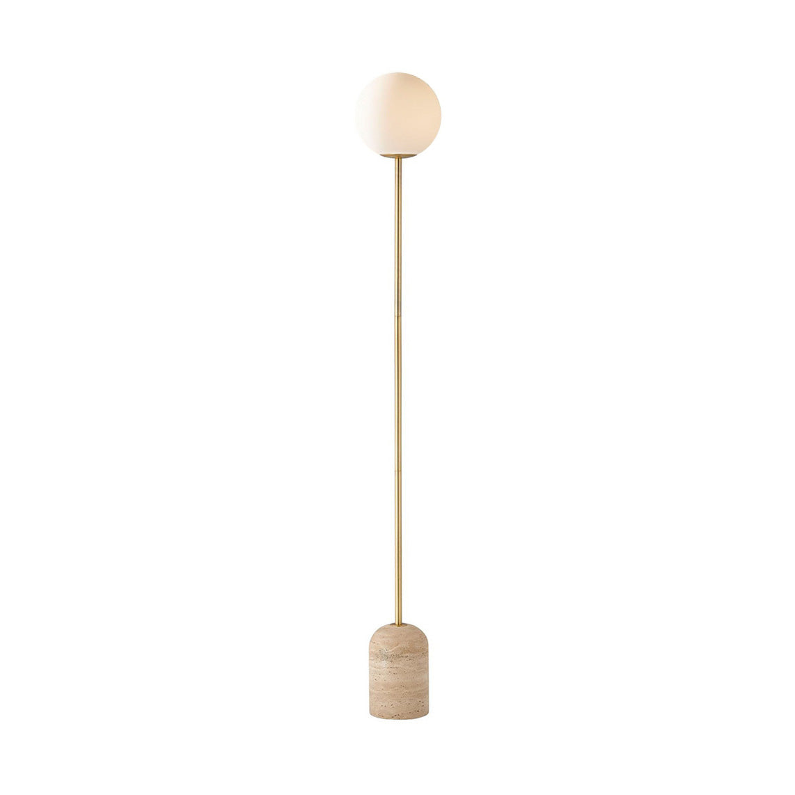 Valoia travertin vloerlamp