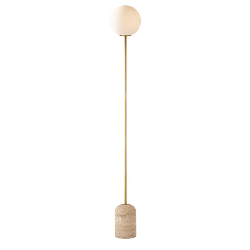 Valoia travertin vloerlamp