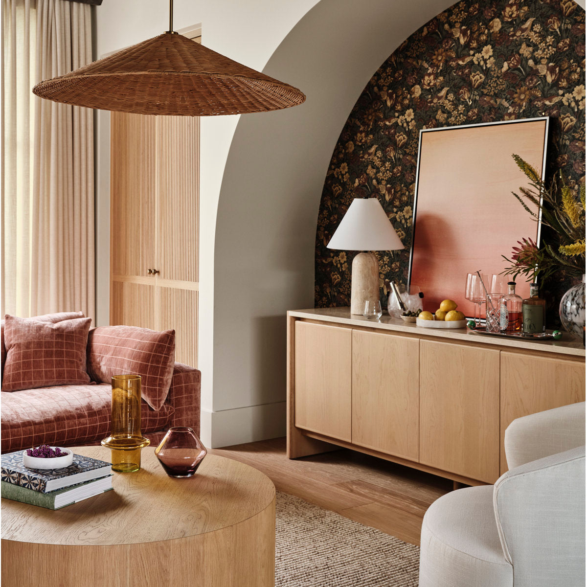 Astere travertin tafellamp