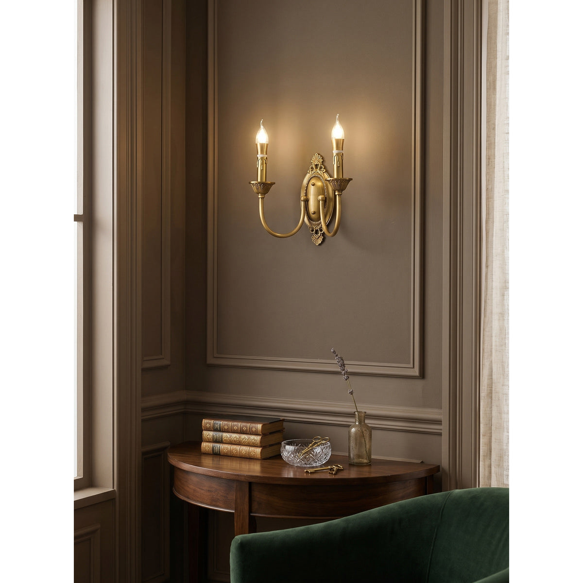 Calanaya wandlamp oud