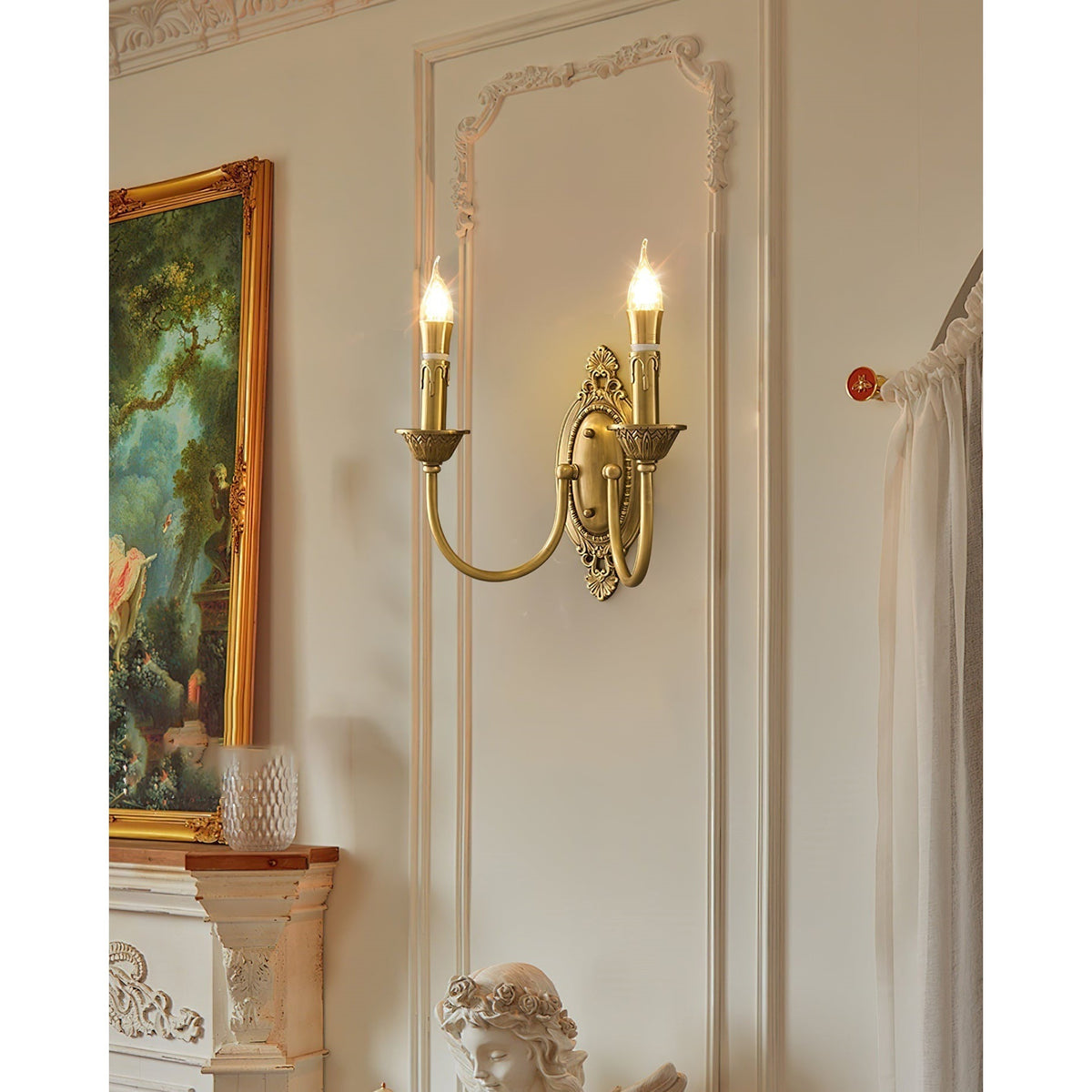 Calanaya wandlamp oud