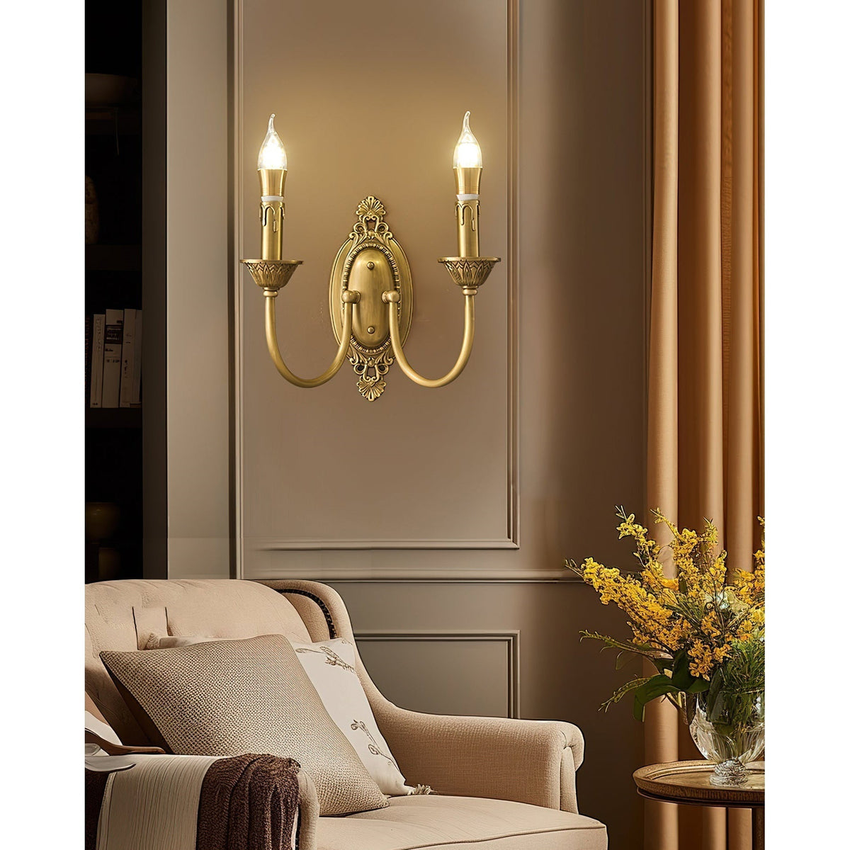 Calanaya wandlamp oud