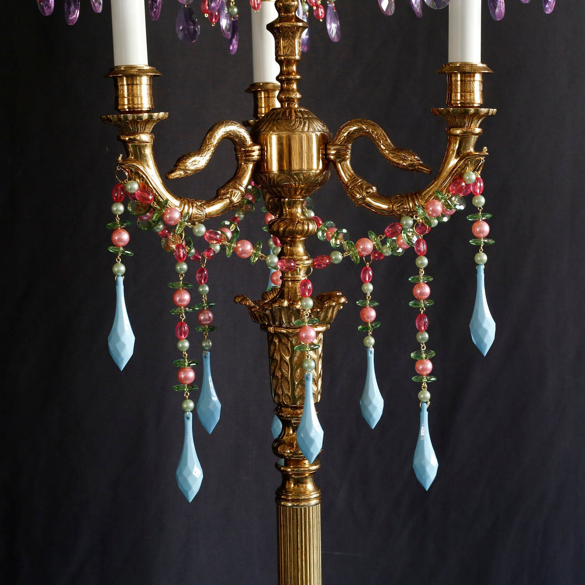 Veleia geplooide vloerlamp