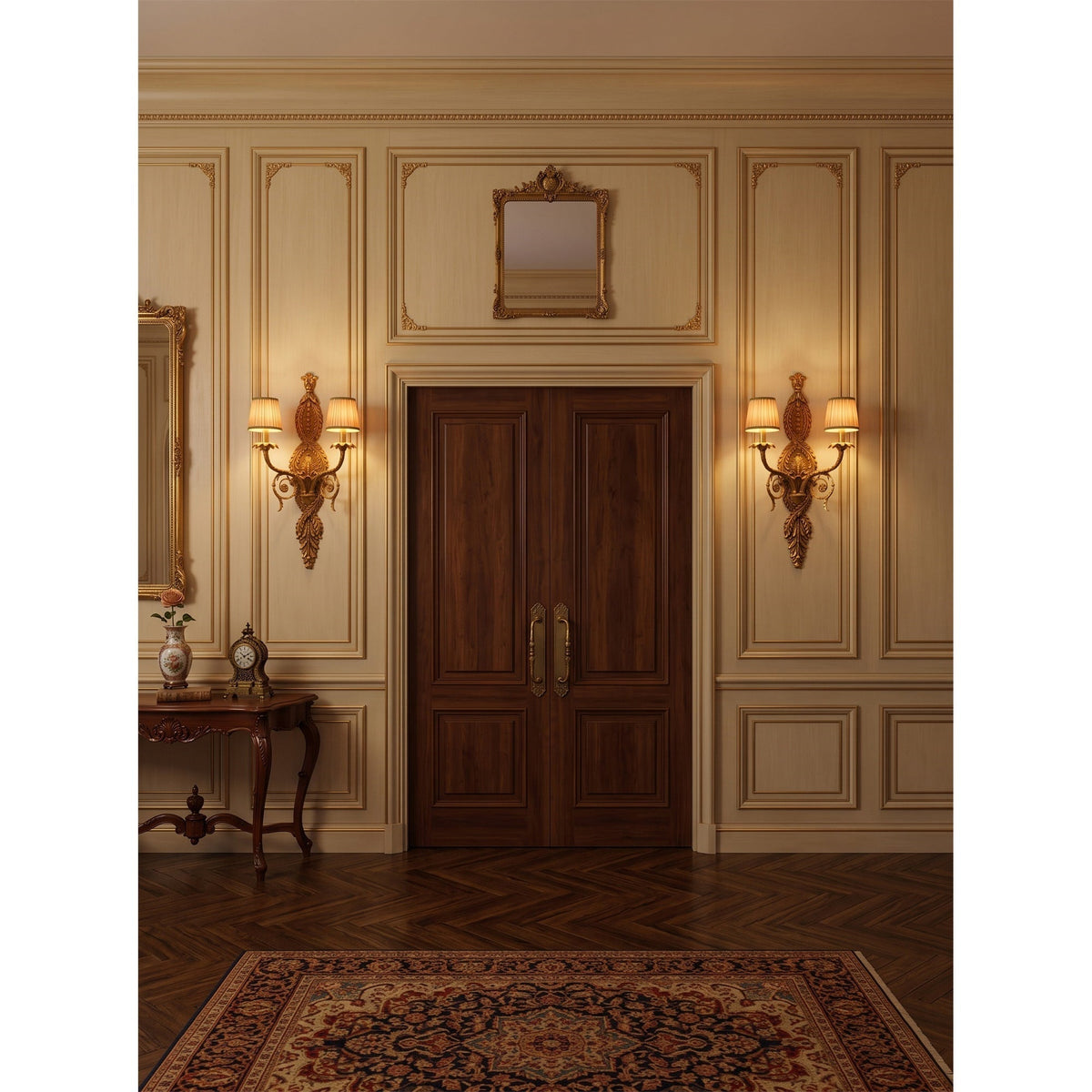 Regals wandlamp