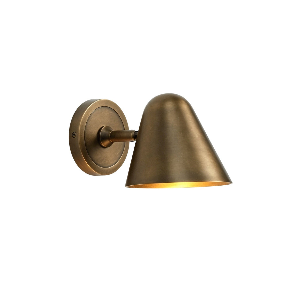 Orelelaria wandlamp met afwerking Antique Bronze